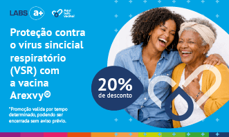 Proteja-se contra o VSR com 20% de desconto no Labs a+